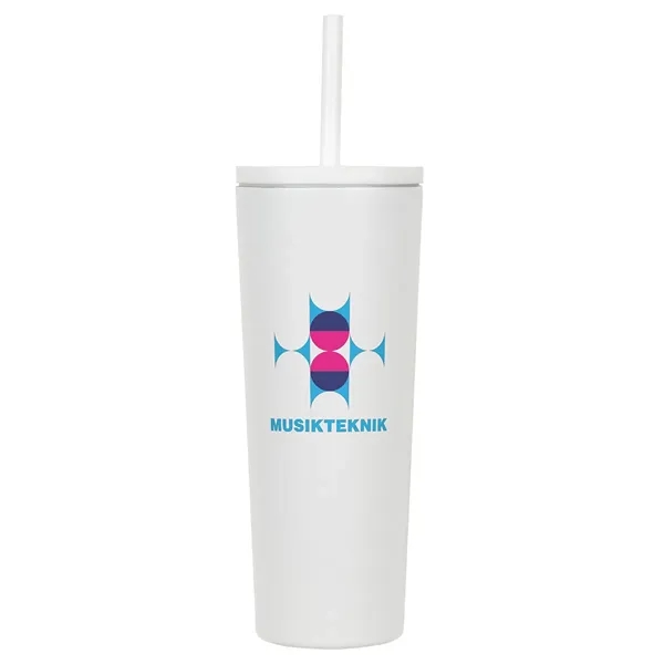Bradford 24 oz Vacuum Insulated Stainless Steel Tumbler with - Bradford 24 oz Vacuum Insulated Stainless Steel Tumbler with - Image 7 of 7