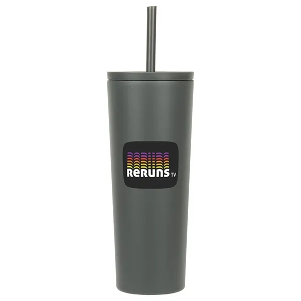 Bradford 24 oz Vacuum Insulated Stainless Steel Tumbler with - Bradford 24 oz Vacuum Insulated Stainless Steel Tumbler with - Image 2 of 7