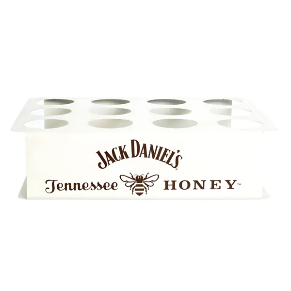12 Slot Metal Shot Tray - 12 Slot Metal Shot Tray - Image 0 of 3