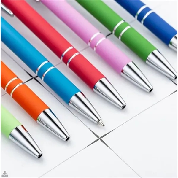 Soft Touch Metal Pen - Soft Touch Metal Pen - Image 2 of 3