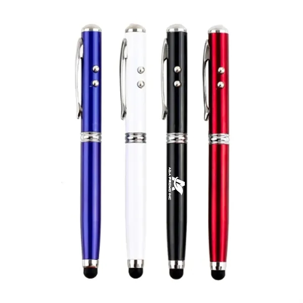 Metal Stylus Pen with LED Light - Metal Stylus Pen with LED Light - Image 0 of 3