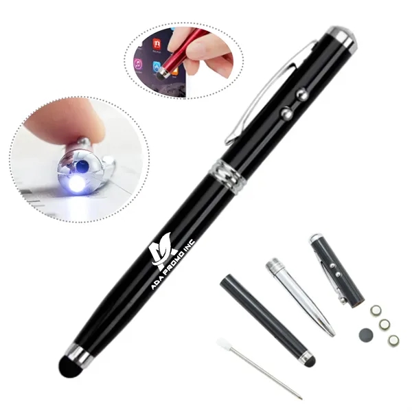 Metal Stylus Pen with LED Light - Metal Stylus Pen with LED Light - Image 1 of 3