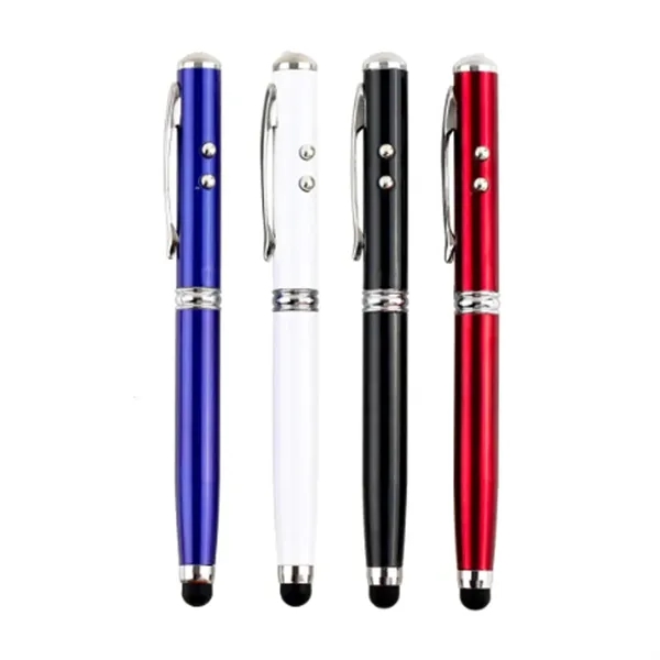 Metal Stylus Pen with LED Light - Metal Stylus Pen with LED Light - Image 2 of 3