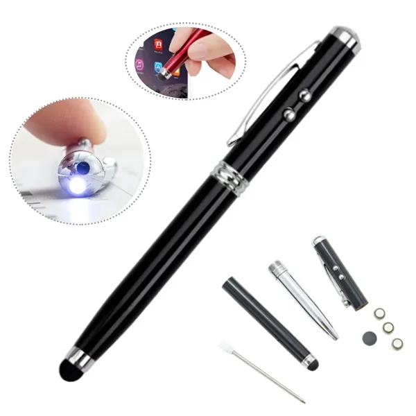 Metal Stylus Pen with LED Light - Metal Stylus Pen with LED Light - Image 3 of 3