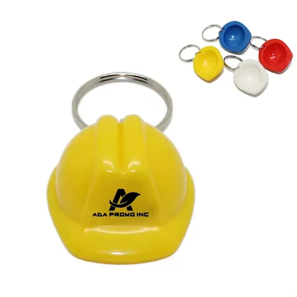 Hard Hat Keychain (Construction Helmet) - Hard Hat Keychain (Construction Helmet) - Image 1 of 3