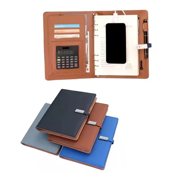 Business Documents Organizer with 8000mA Power Band - Business Documents Organizer with 8000mA Power Band - Image 3 of 3