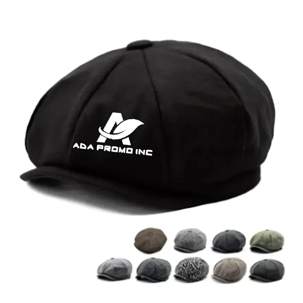Driving Flat Cabbie Newsboy Cap - Driving Flat Cabbie Newsboy Cap - Image 0 of 3