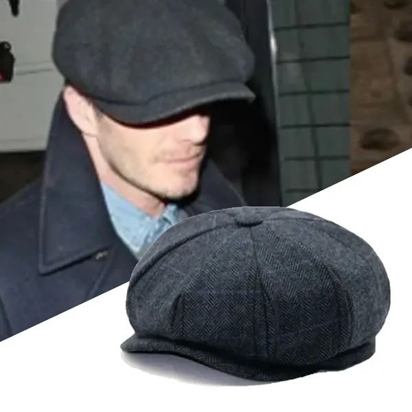 Driving Flat Cabbie Newsboy Cap - Driving Flat Cabbie Newsboy Cap - Image 3 of 3