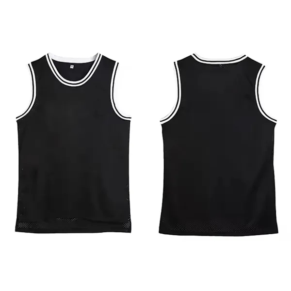 Custom Green Sleeveless Basketball Team Vest/jersey - Custom Green Sleeveless Basketball Team Vest/jersey - Image 3 of 3