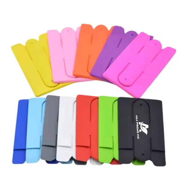 Two Function Cell Phone Kickstand and Wallet - Two Function Cell Phone Kickstand and Wallet - Image 0 of 3