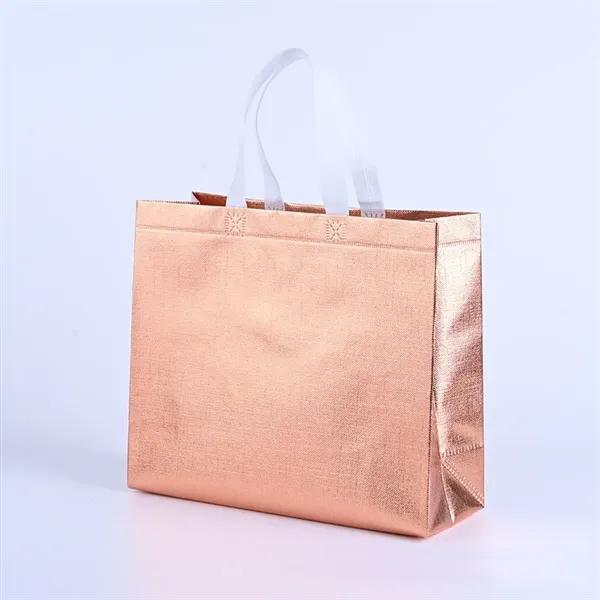 Reusable Metallic Gift Bags 15 3/4" x 11 7/8" x 4 3/4" - Reusable Metallic Gift Bags 15 3/4" x 11 7/8" x 4 3/4" - Image 2 of 2