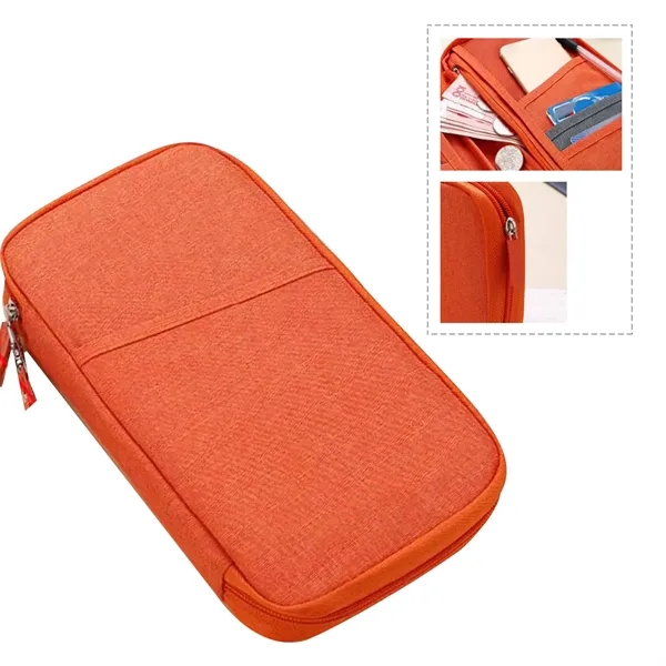 RFID Family Passport Wallet Holder Waterproof Document Organ - RFID Family Passport Wallet Holder Waterproof Document Organ - Image 3 of 3