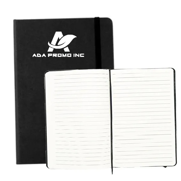 Classical A5 dotted grip journal striped pu cover with pocke - Classical A5 dotted grip journal striped pu cover with pocke - Image 1 of 3