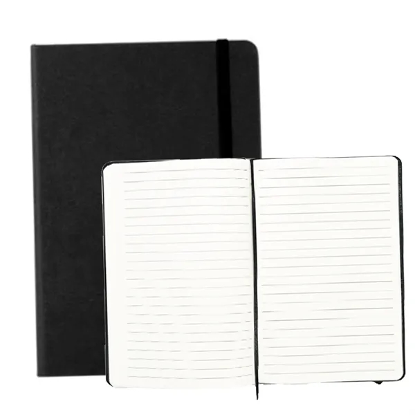 Classical A5 dotted grip journal striped pu cover with pocke - Classical A5 dotted grip journal striped pu cover with pocke - Image 3 of 3