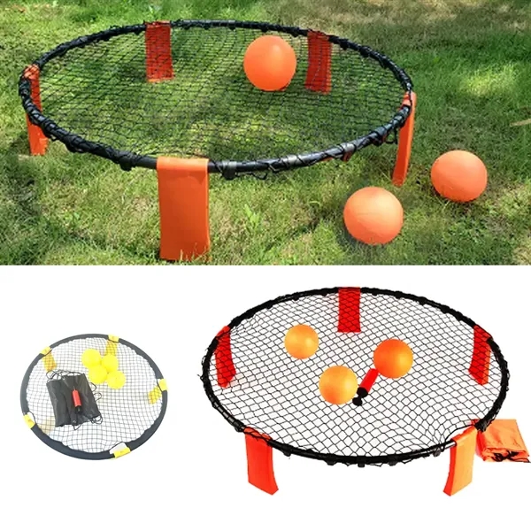 36 1/4" Beach Battle Mini Volleyball Games Set - 36 1/4" Beach Battle Mini Volleyball Games Set - Image 0 of 3