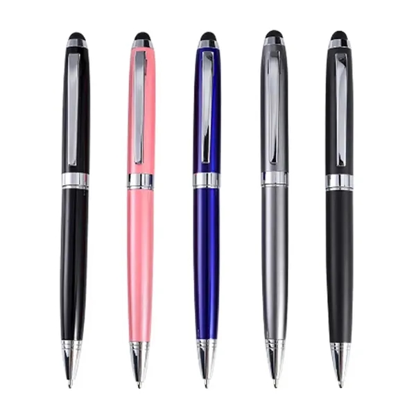 Metal Stylus Ballpoint Pen - Metal Stylus Ballpoint Pen - Image 2 of 3