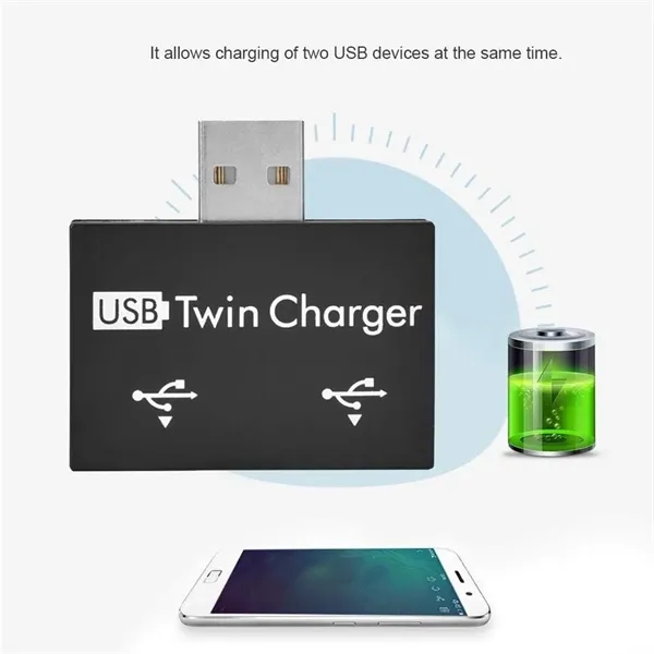 2 Ports USB 2.0 Hub - 2 Ports USB 2.0 Hub - Image 3 of 5