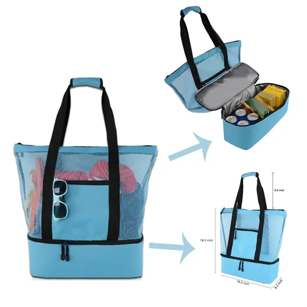 Mesh Dry&wet Separation Travel Insulated Pool Bags - Mesh Dry&wet Separation Travel Insulated Pool Bags - Image 0 of 3