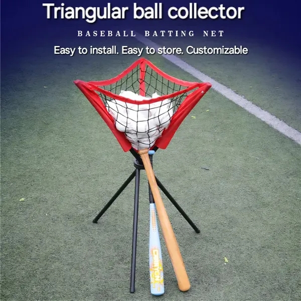 Portable and Foldable Baseball Basket, ball Caddy - Portable and Foldable Baseball Basket, ball Caddy - Image 2 of 8