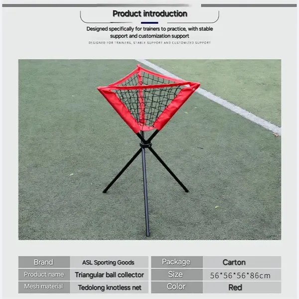 Portable and Foldable Baseball Basket, ball Caddy - Portable and Foldable Baseball Basket, ball Caddy - Image 5 of 8