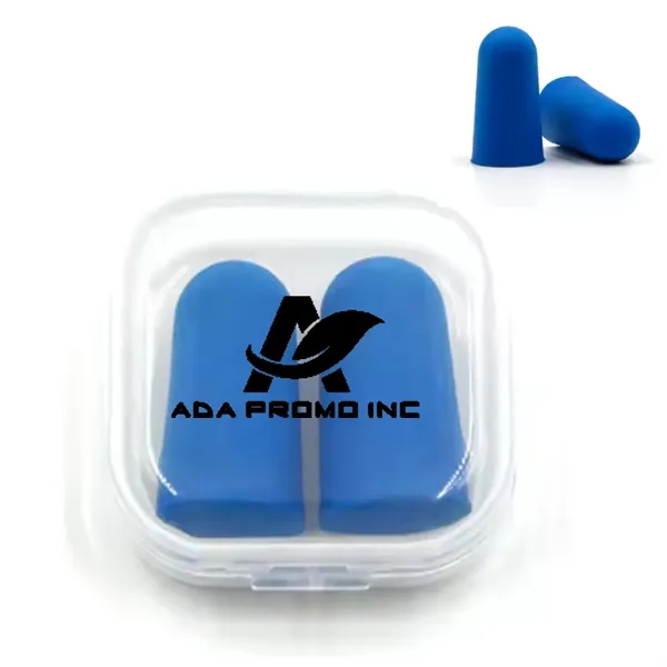 Soft Foam Ear Plug With Case - Soft Foam Ear Plug With Case - Image 1 of 3