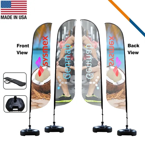 16.5' Leonis Single-Sided Feather Flag - 16.5' Leonis Single-Sided Feather Flag - Image 0 of 3