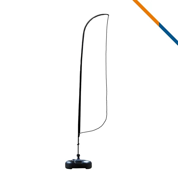 16.5' Leonis Single-Sided Feather Flag - 16.5' Leonis Single-Sided Feather Flag - Image 3 of 3