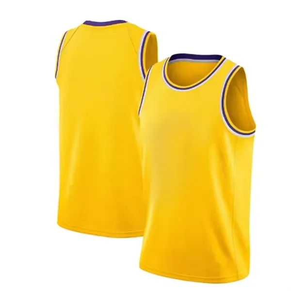 Custom Men's Short Sleeve Basketball Jersey - Custom Men's Short Sleeve Basketball Jersey - Image 3 of 3