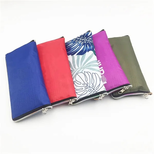 Waterproof Tote Bag with Zipper - Waterproof Tote Bag with Zipper - Image 1 of 9