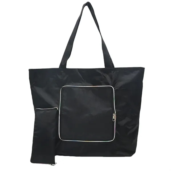Waterproof Tote Bag with Zipper - Waterproof Tote Bag with Zipper - Image 2 of 9