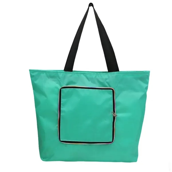Waterproof Tote Bag with Zipper - Waterproof Tote Bag with Zipper - Image 5 of 9