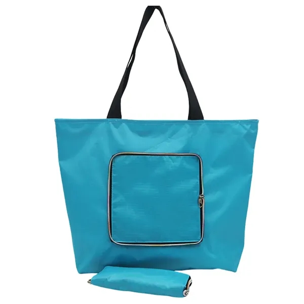 Waterproof Tote Bag with Zipper - Waterproof Tote Bag with Zipper - Image 6 of 9