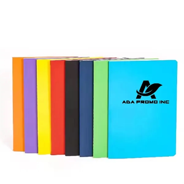 Comfortable Touch Soft-Cover Travel Journal w/ Penholder - Comfortable Touch Soft-Cover Travel Journal w/ Penholder - Image 0 of 3