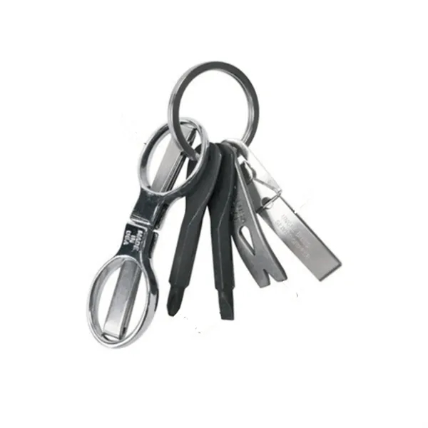 2pcs Portable Multifunction Keychain Screwdriver - 2pcs Portable Multifunction Keychain Screwdriver - Image 1 of 3