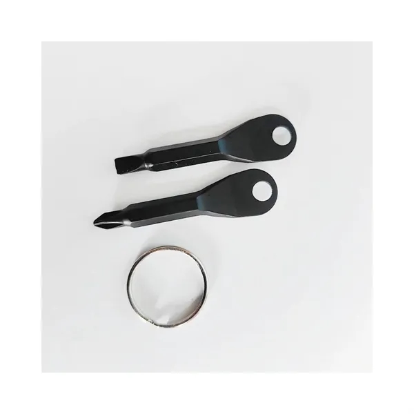 2pcs Portable Multifunction Keychain Screwdriver - 2pcs Portable Multifunction Keychain Screwdriver - Image 3 of 3
