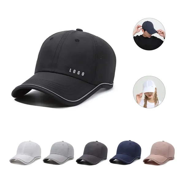 Men's Breathable Quick Dry Baseball Cap - Men's Breathable Quick Dry Baseball Cap - Image 0 of 2