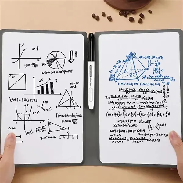 Reusable Whiteboard Notebook Set - Reusable Whiteboard Notebook Set - Image 2 of 3