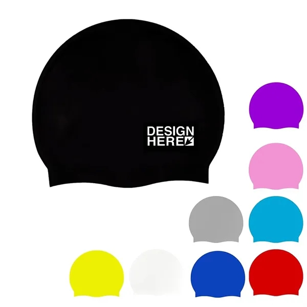 Waterproof Silicone Swimming Cap - Waterproof Silicone Swimming Cap - Image 0 of 1