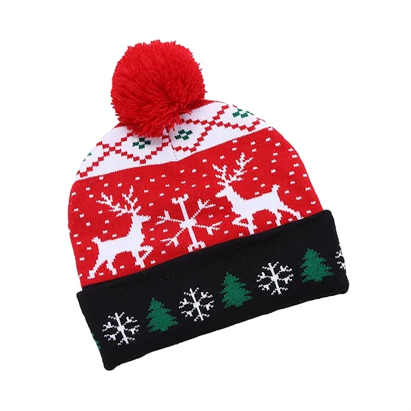 Winter Warm Hat Knit Beanie for Women Men - Winter Warm Hat Knit Beanie for Women Men - Image 4 of 9