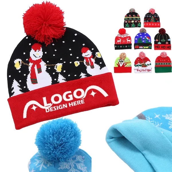 Winter Warm Hat Knit Beanie for Women Men - Winter Warm Hat Knit Beanie for Women Men - Image 0 of 9