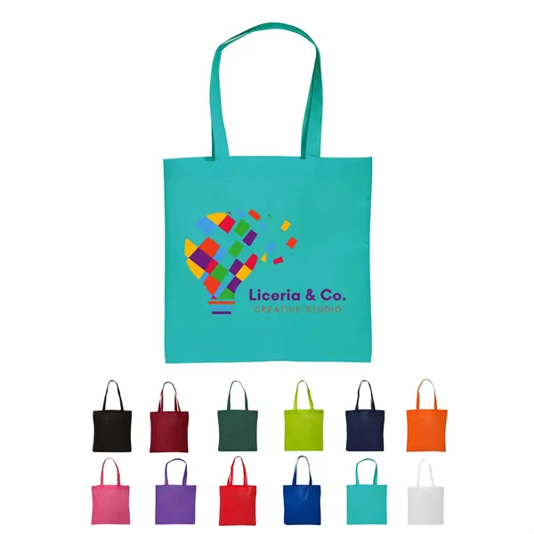 Full Color Non Woven Tote Bag - Full Color Non Woven Tote Bag - Image 0 of 12