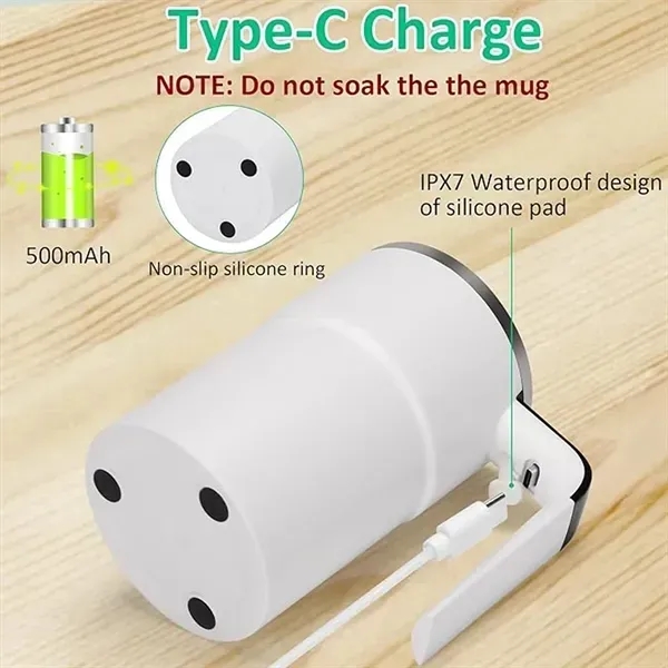 Portable Electric Coffee Cup - Portable Electric Coffee Cup - Image 4 of 8