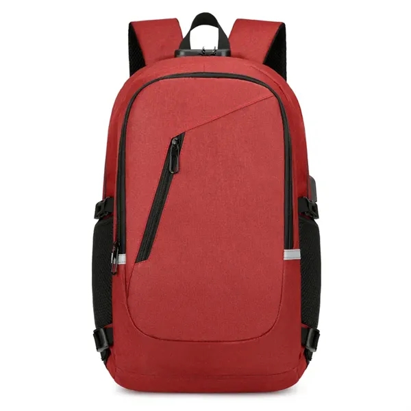 Travel Laptop Backpack With Charging Cable - Travel Laptop Backpack With Charging Cable - Image 2 of 4