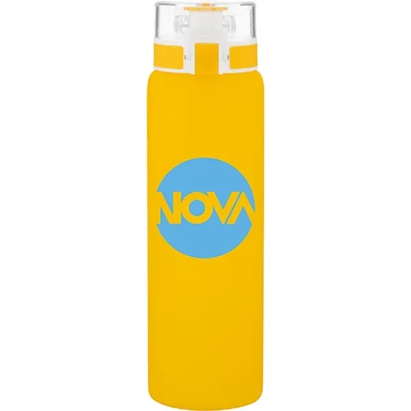 20.9 oz h2go Mudra Single Wall Glass Bottle-Carrying Handle - 20.9 oz h2go Mudra Single Wall Glass Bottle-Carrying Handle - Image 3 of 7