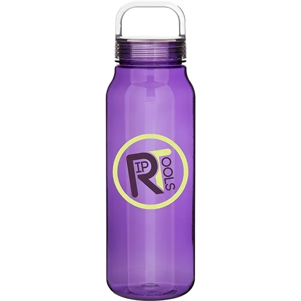 38 oz h2go Glint Single Wall Plastic Bottle with Handle - 38 oz h2go Glint Single Wall Plastic Bottle with Handle - Image 5 of 6