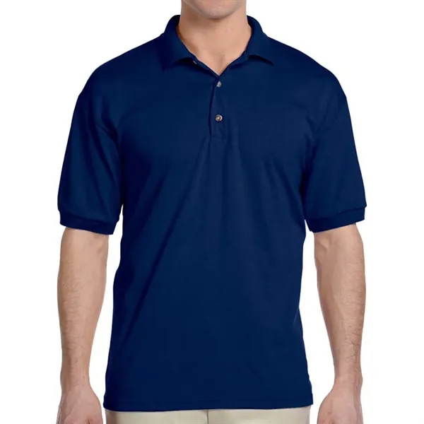 Gildan Dryblend 5.6 oz 50:50 Cotton/ Polyester Polo T-Shirt - Gildan Dryblend 5.6 oz 50:50 Cotton/ Polyester Polo T-Shirt - Image 18 of 26