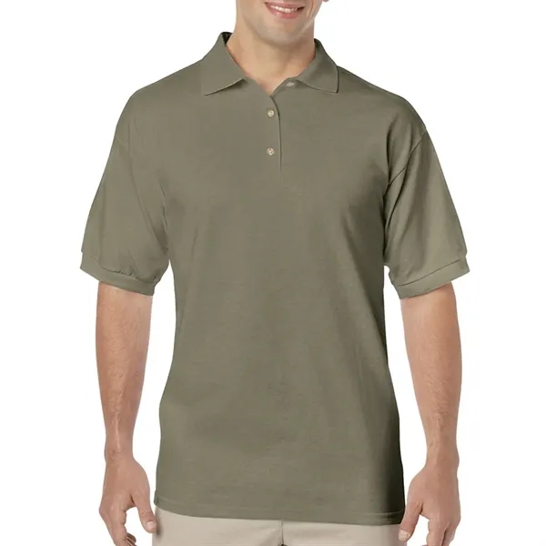 Gildan Dryblend 5.6 oz 50:50 Cotton/ Polyester Polo T-Shirt - Gildan Dryblend 5.6 oz 50:50 Cotton/ Polyester Polo T-Shirt - Image 20 of 26