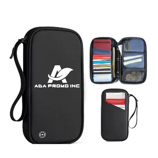 Family Travel Document Organizer RFID Passport Holder Wallet - Family Travel Document Organizer RFID Passport Holder Wallet - Image 3 of 3