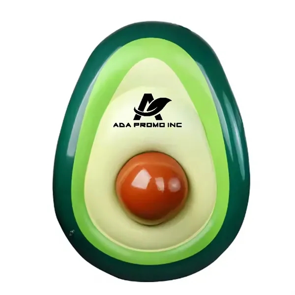 Giant Inflatable Avocado Pool Floatie with Ball - Giant Inflatable Avocado Pool Floatie with Ball - Image 0 of 3