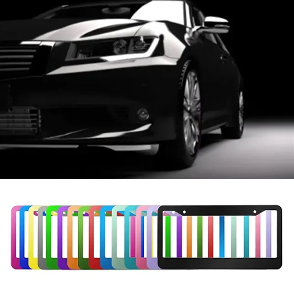 Aluminum License Plate Frame - Aluminum License Plate Frame - Image 0 of 3